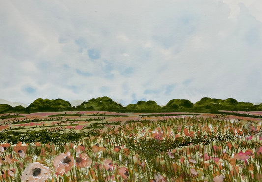 Field of Poppies | Giclée Art Print