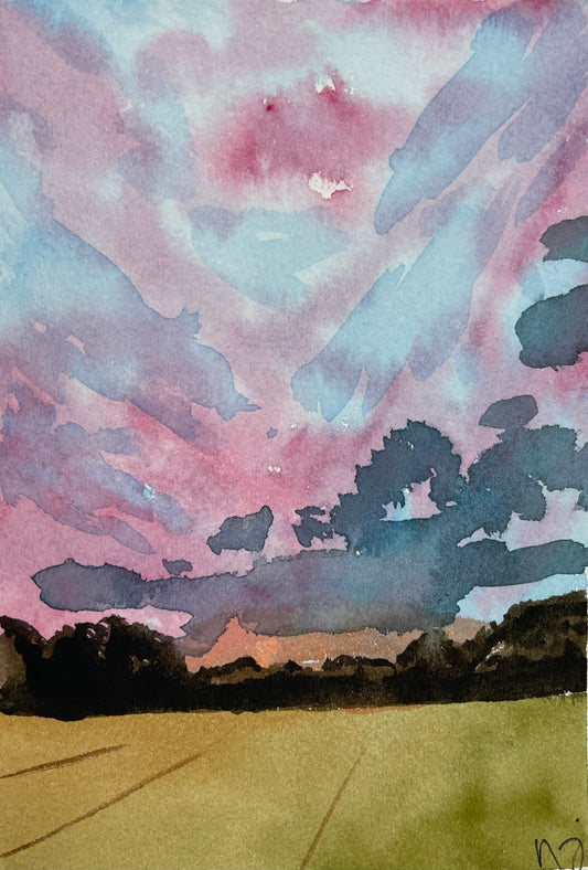 Morning Commute Sunrise | Giclée Art Print